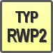 Piktogram - Typ: RWP2